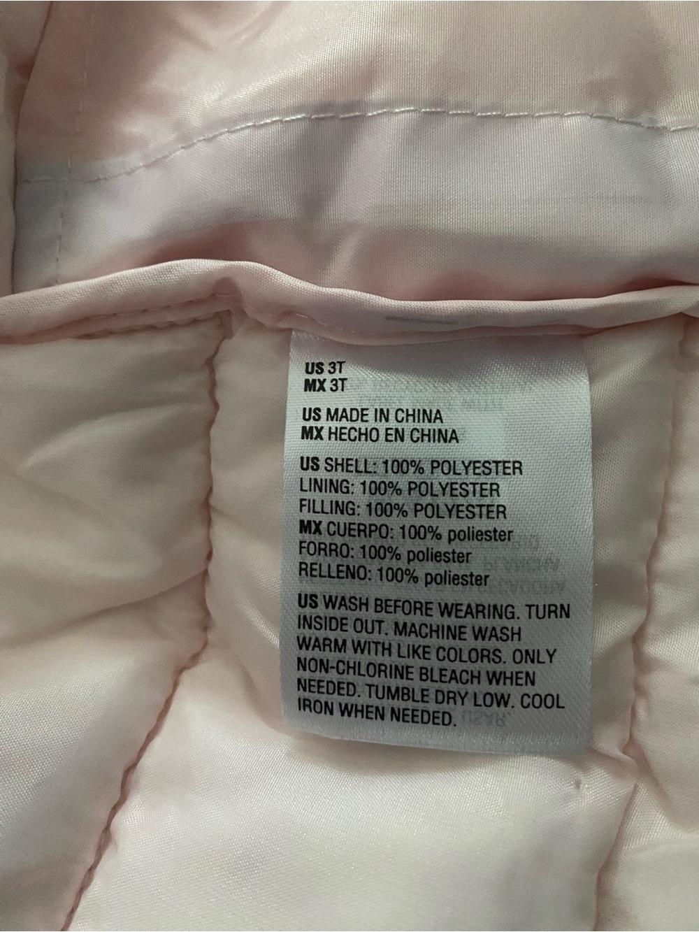 Girls Epic Threads Puffer Jacket (NWT) 3T - Picture 6 of 8